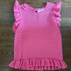 Pink sweater tank